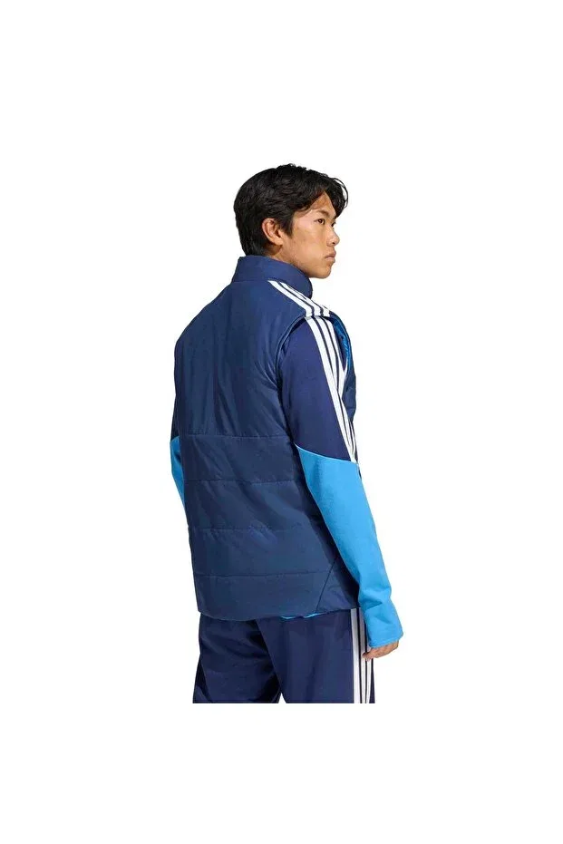 Мужской спортивный жилет с длинным рукавом Tiro26C winvst men's sports vest kb2720 Adidas, Navy Blue — фото 2