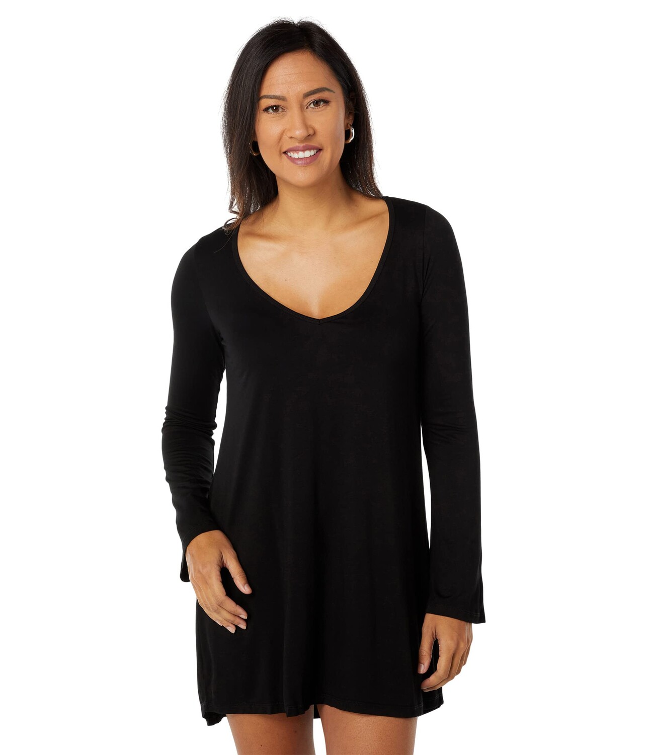 

Платье Michael Lauren, Kyle Long Sleeve V-Neck Dress