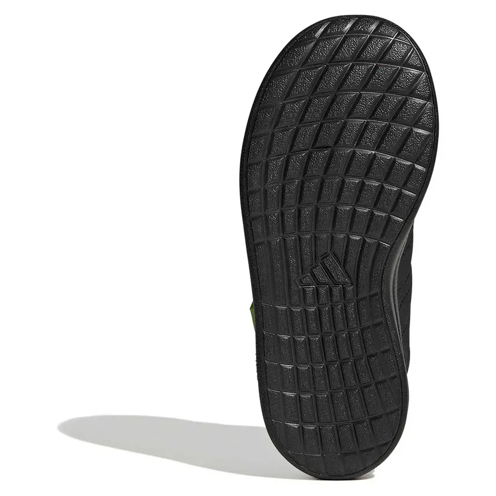 Детские кроссовки для девочек с LED-подсветкой Adidas Minecraft Lightorama Court, Black — фото 4