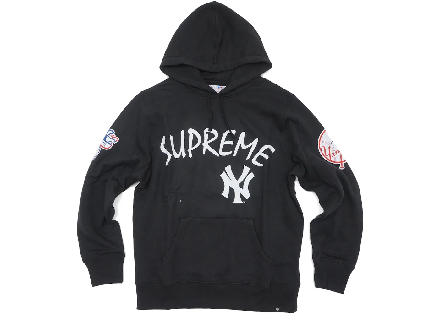Мужская худи Supreme Sweatshirt, Black