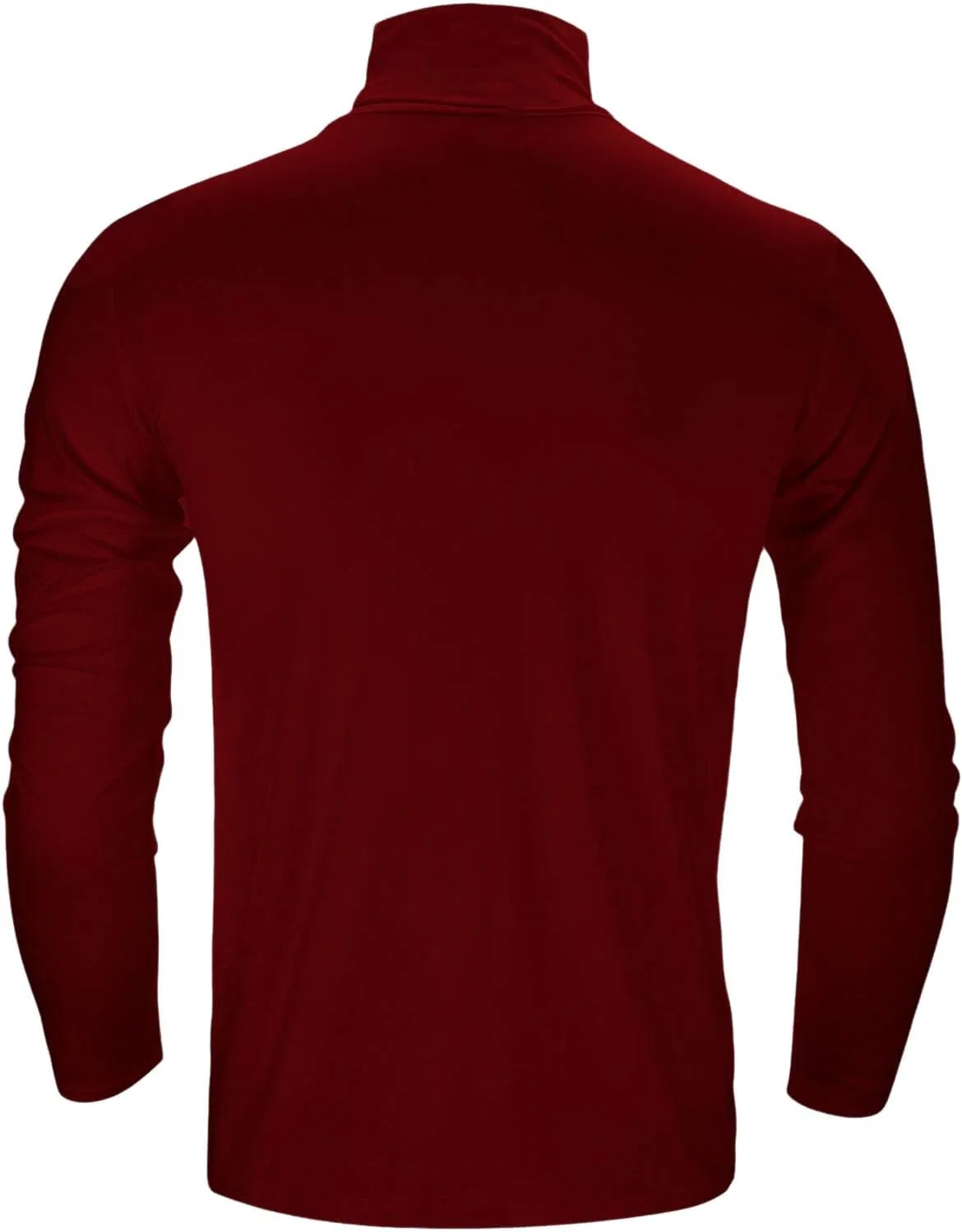 Мужская водолазка slim fit из флиса, Red — фото 2