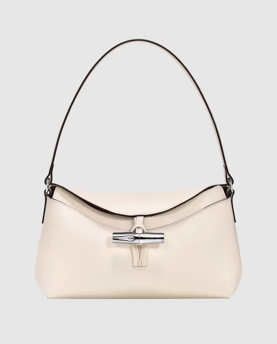 

Кожаная сумка через плечо Le Roseau Longchamp, цвет Natural