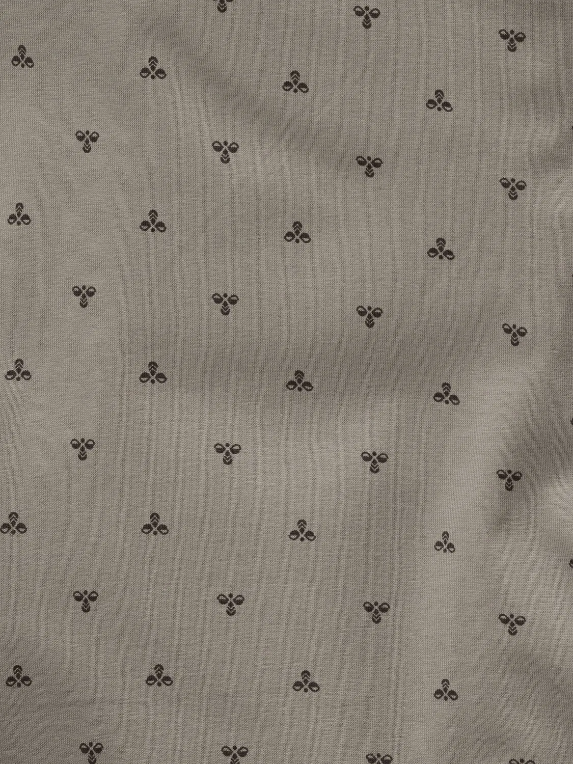 Боди детское с длинным рукавом Hmlmini Hummel, хаки — фото 3