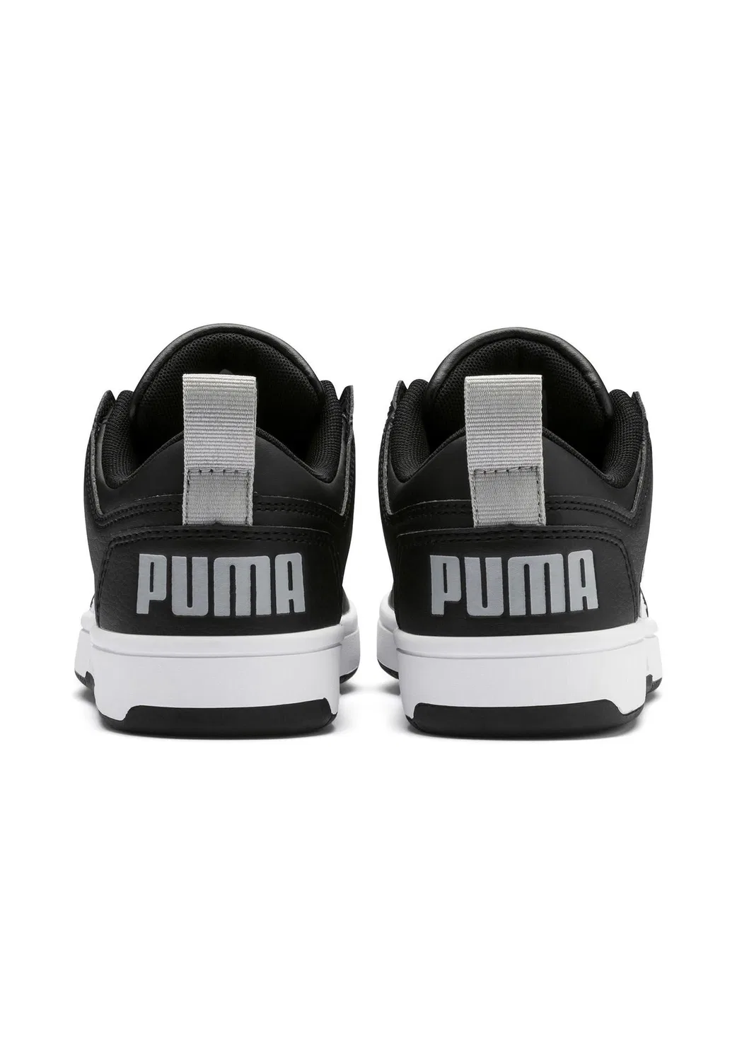 Детские кроссовки с низким профилем Rebound Layup Lo SL Jr Puma, Schwarz Weiss — фото 2