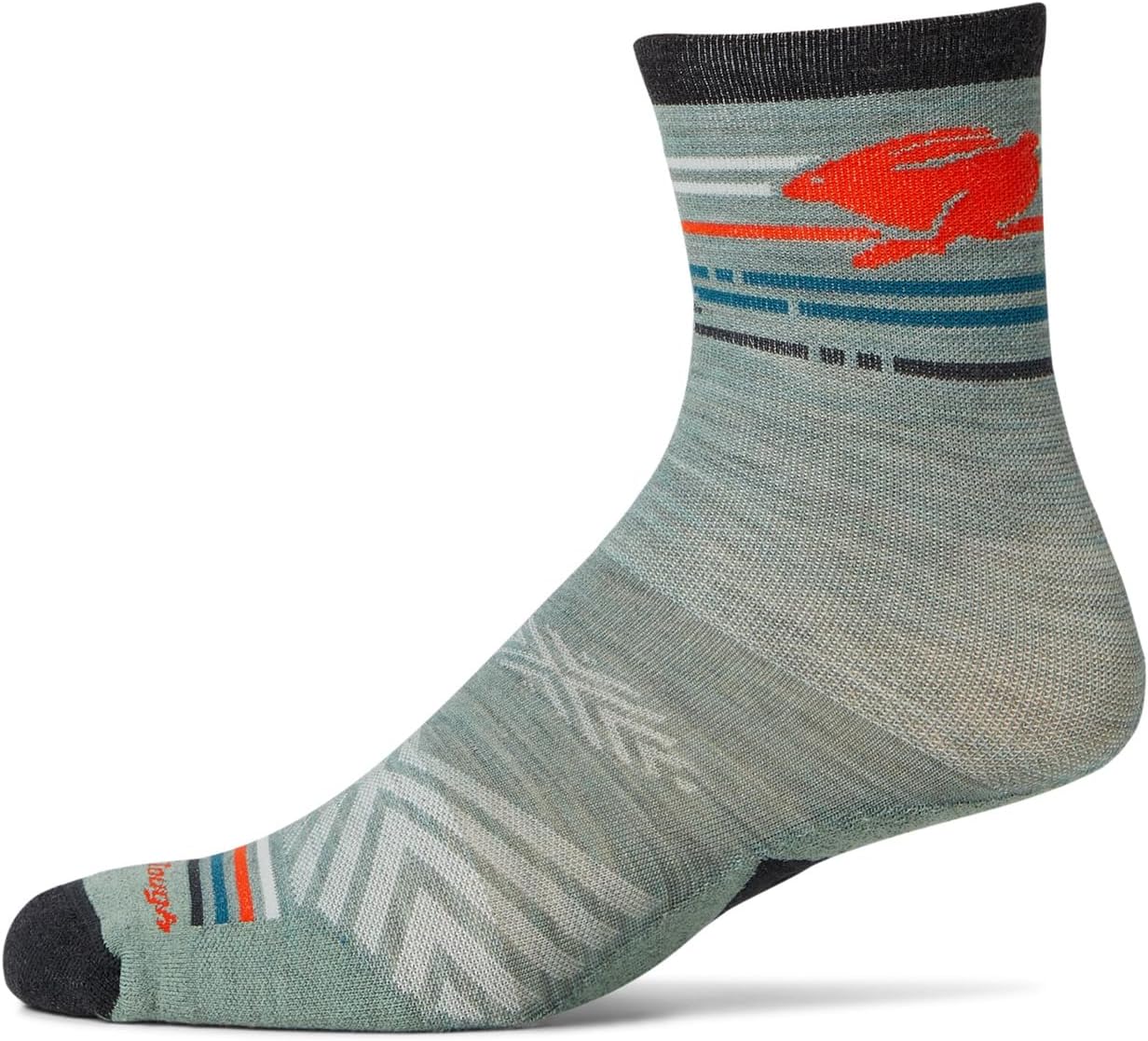 

Носки Darn Tough Vermont Pacer Micro Crew Ultra-Lightweight with Cushion, цвет Seafoam