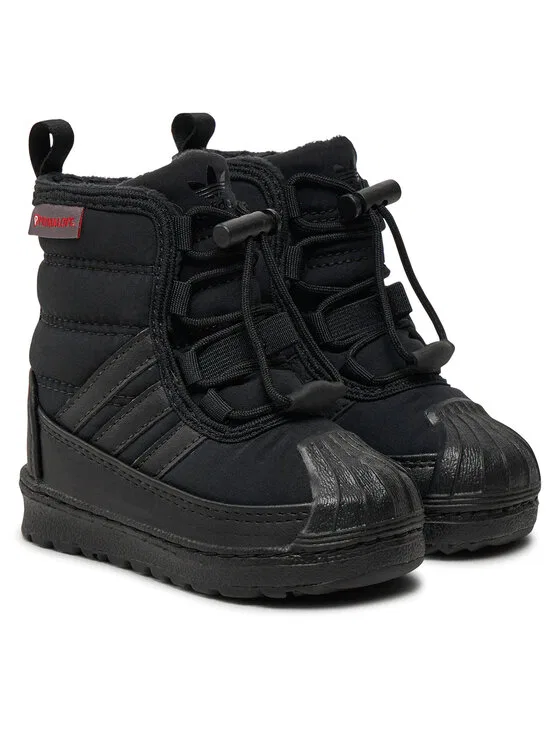 Кроссовки Superstar Adidas, черный — фото 2