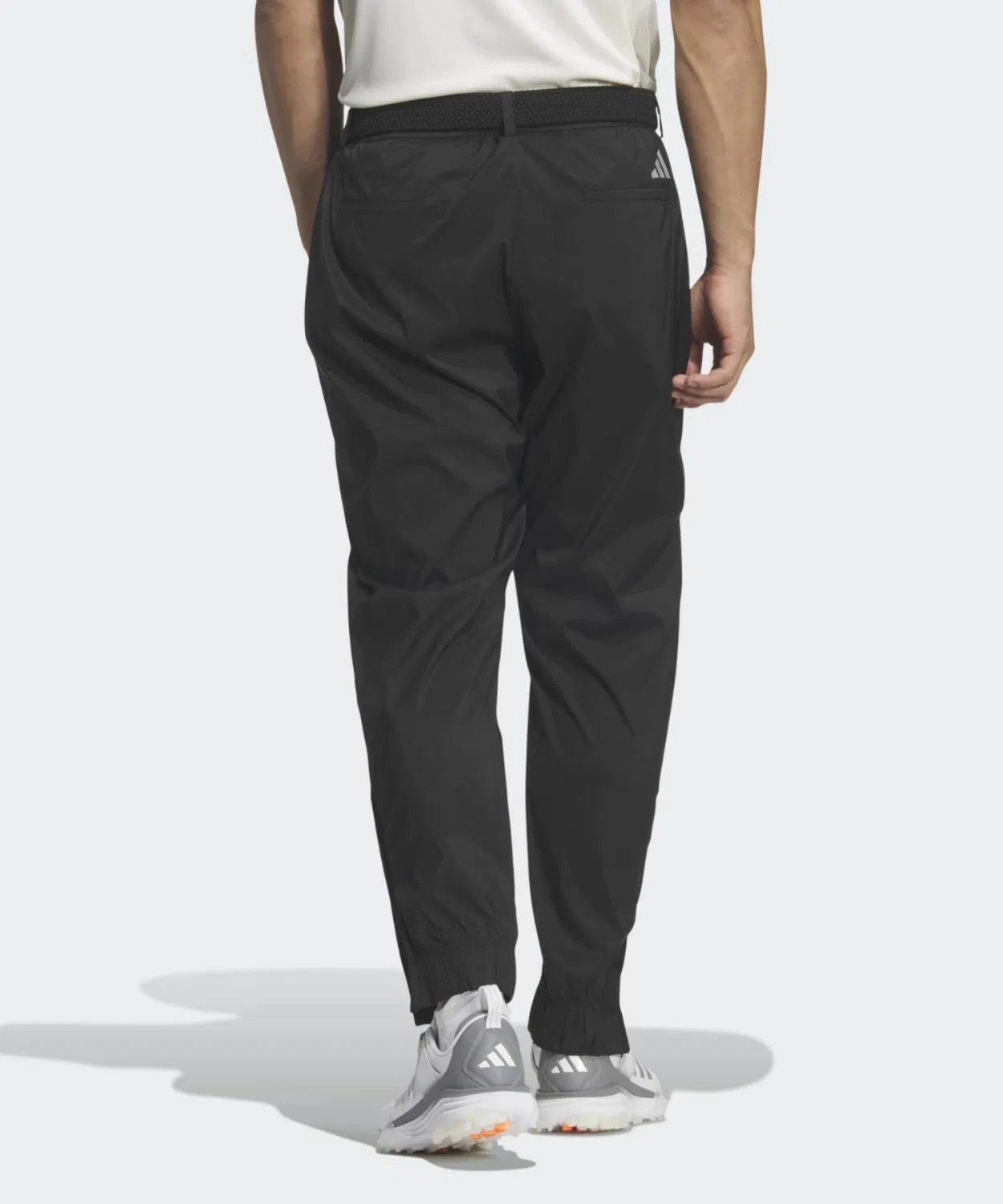 Мужские лонгслив-брюки для гольфа с принтом, модель Long Windpants, Adidas, Black — фото 2