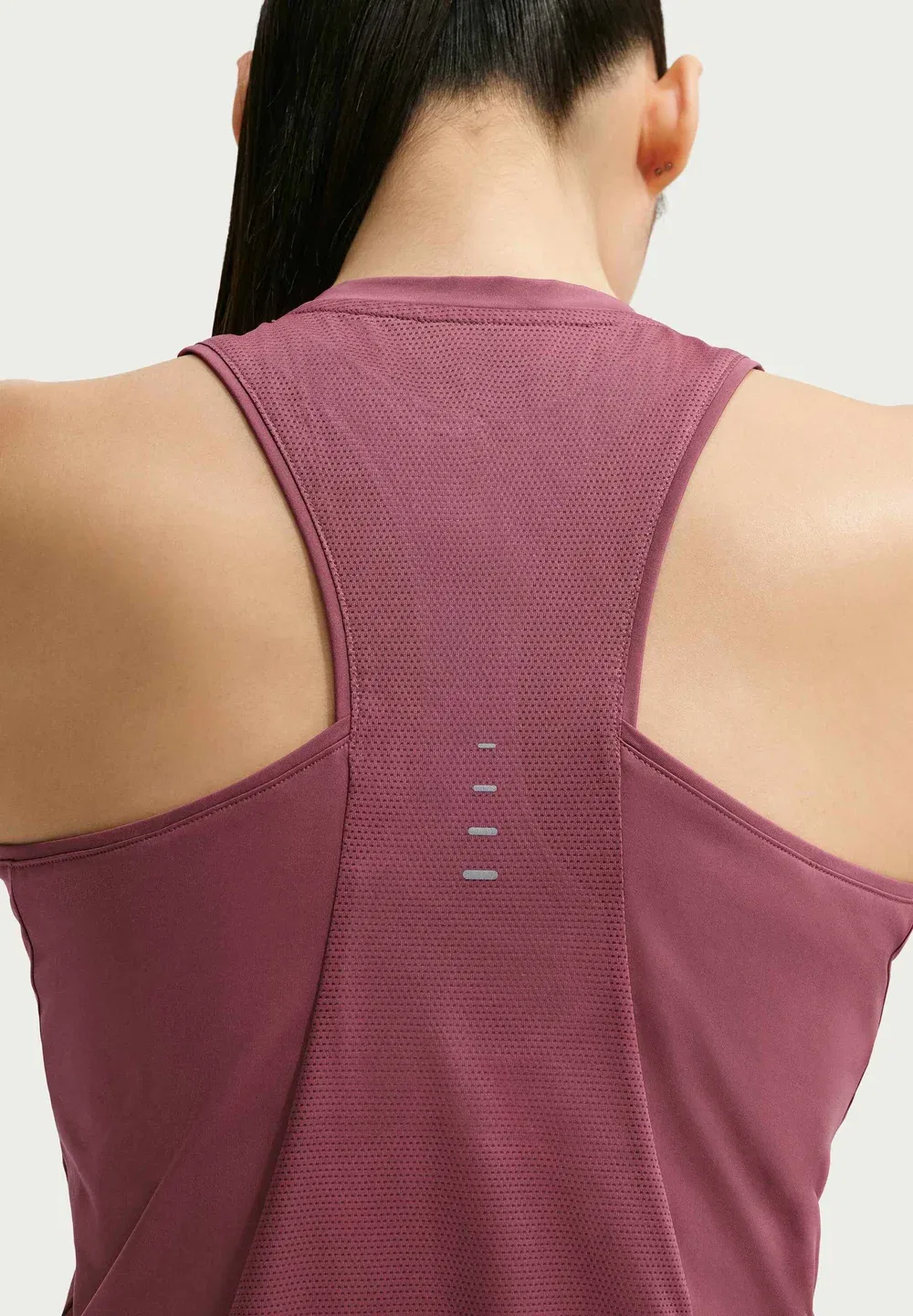 W nk swift df tank stndrd - top Nike Performance, Pink Smoke/Reflective Silv — фото 4