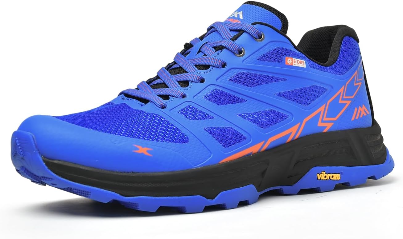 

Мужские трейловые кроссовки Evant с водонепроницаемой стелькой, легкой, с цепкой резиновой подошвой Trek для пересеченной местности C20301-C20302-C20303 Extrek, синий