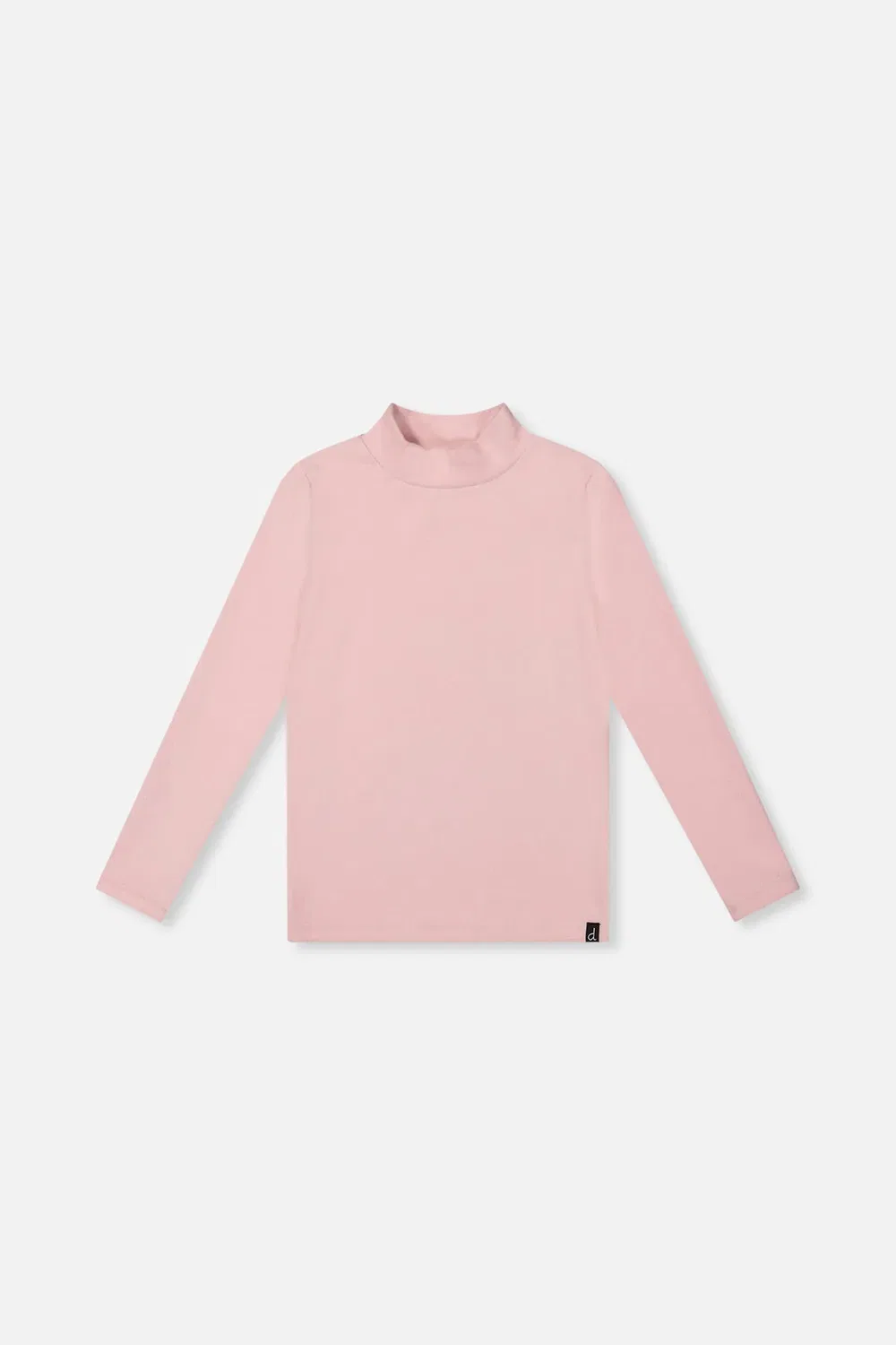 Детская кофта с длинным рукавом и воротником-стойкой Deux par Deux, Pale Dusty Pink