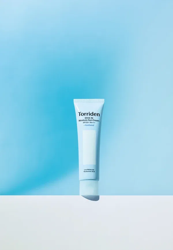 Солнцезащитный крем с SPF 50+ Dive in moisture sun cream Torriden 60 мл — фото 4