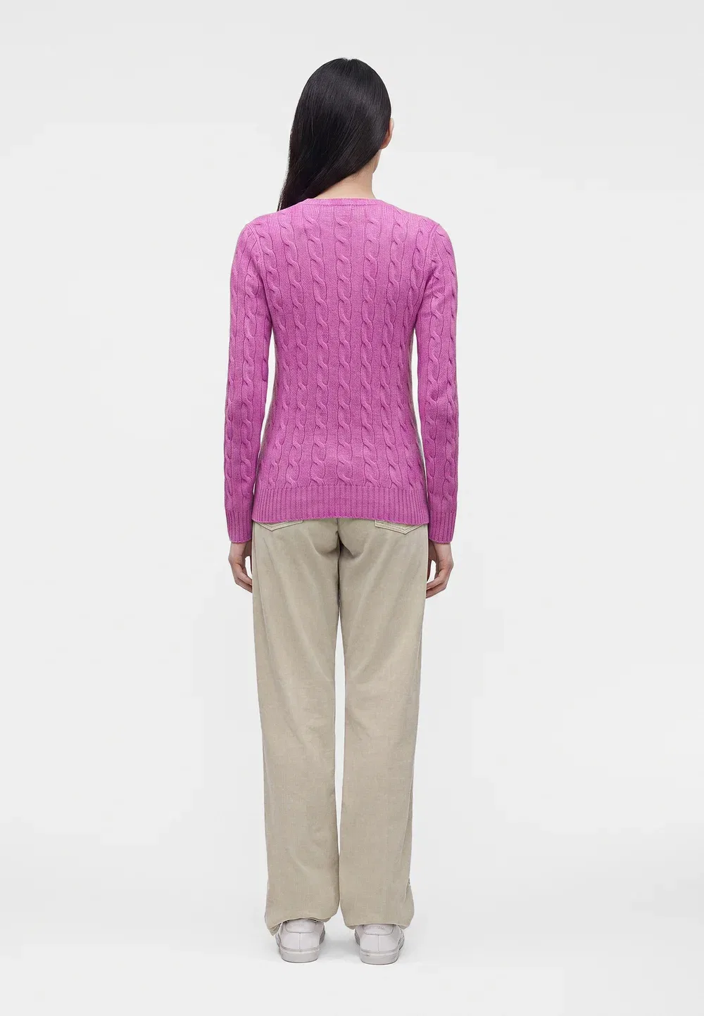 Джемпер с длинным рукавом «Джулианна» Polo Ralph Lauren, Thistle Pink — фото 3