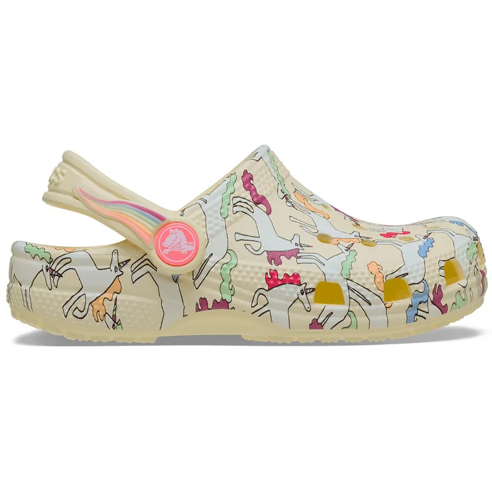 Комбинезон Classic Unicorn Graphic Crocs, бежевый