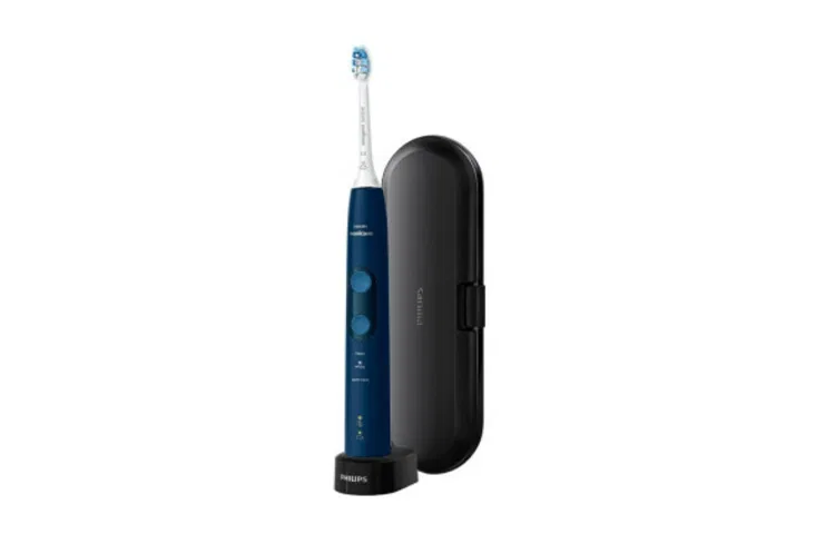 Электрическая зубная щетка с мягкой щетиной PHILIPS HX6856, Starry Blue — фото 2