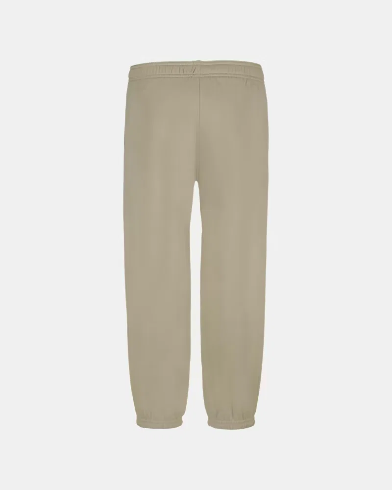 Джоггеры для мальчиков утепленные свободного кроя Armour Fleece UnderArmour, Timberwolf Taupe/Black — фото 3