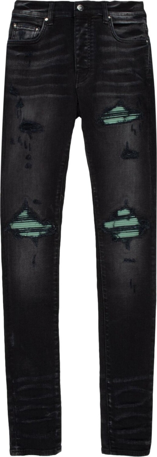 

Джинсы Amiri Ultra Suede MX1 Jean 'Aged Black', черный