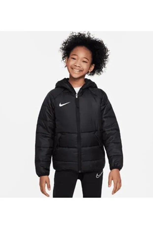 Детское пальто для девочек пуховик Therma-Fit academy pro Nike, Black