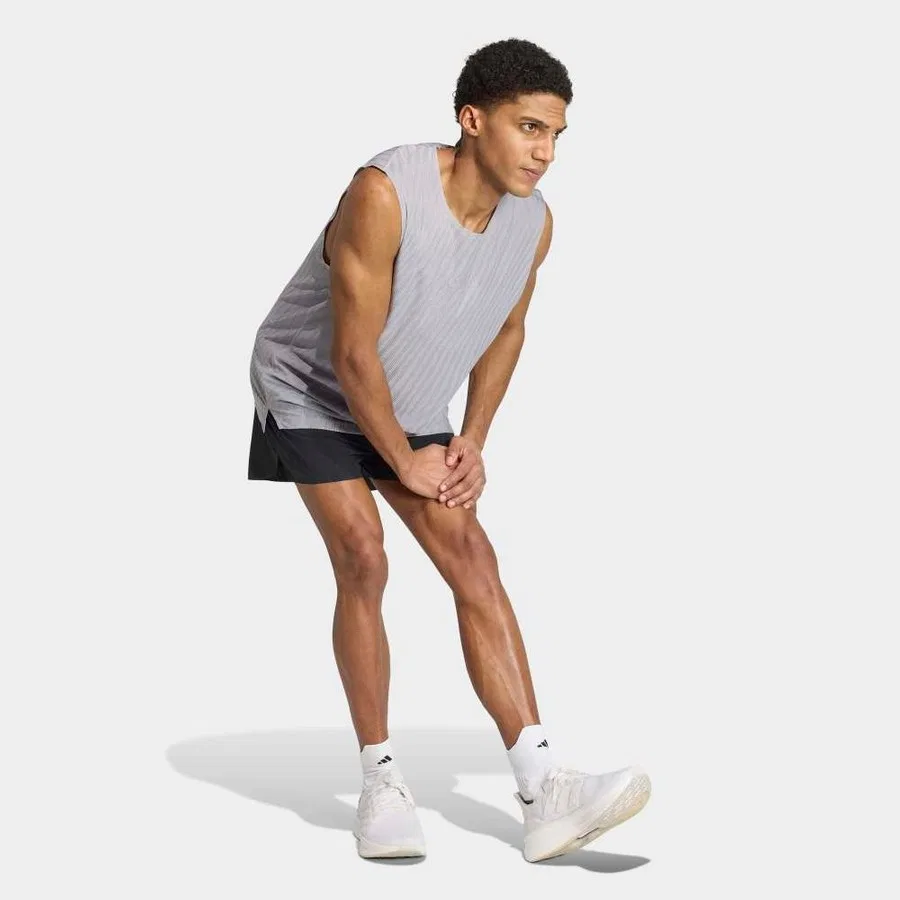 Мужская футболка без рукавов adidas KS6083 ADI365 C Tank M, Серый — фото 4
