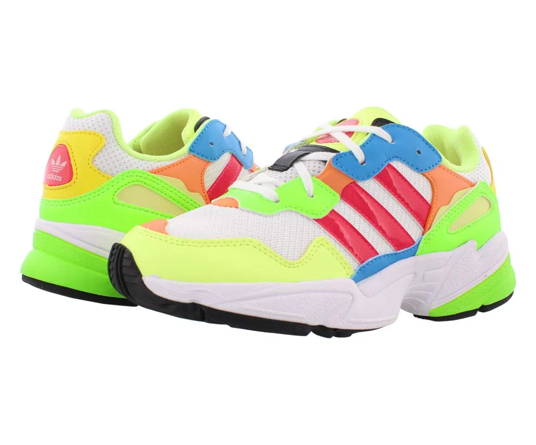 Детские кроссовки для мальчиков с закрытым носом Yung 96 Adidas, Multi-Coloured — фото 2