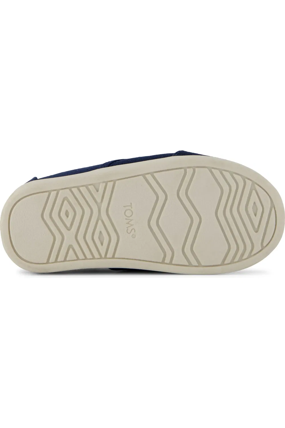 Детские кеды легкие на шнурках Cordones Plus TOMS, темно синий — фото 4