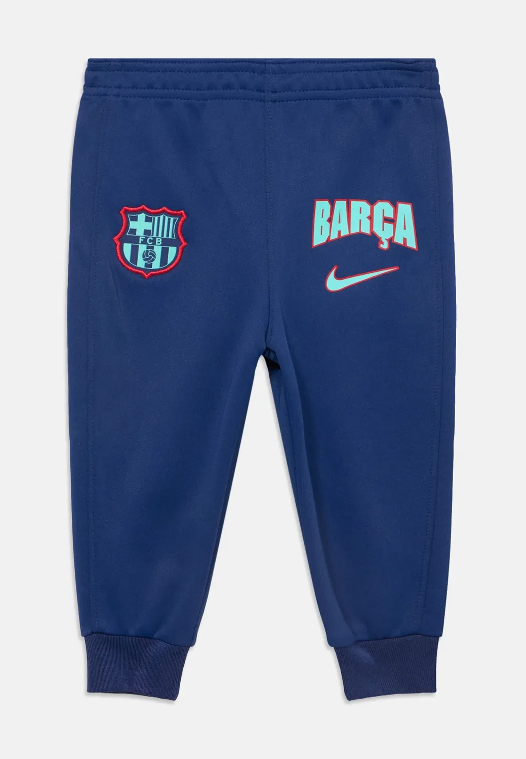 Детский спортивный костюм "Барселона" унисекс" Nike Performance, Green Frost/Loyal Blue/Gym Red — фото 3