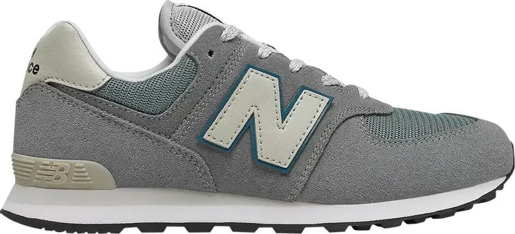 

Детские кроссовки New Balance 574, серый/белый