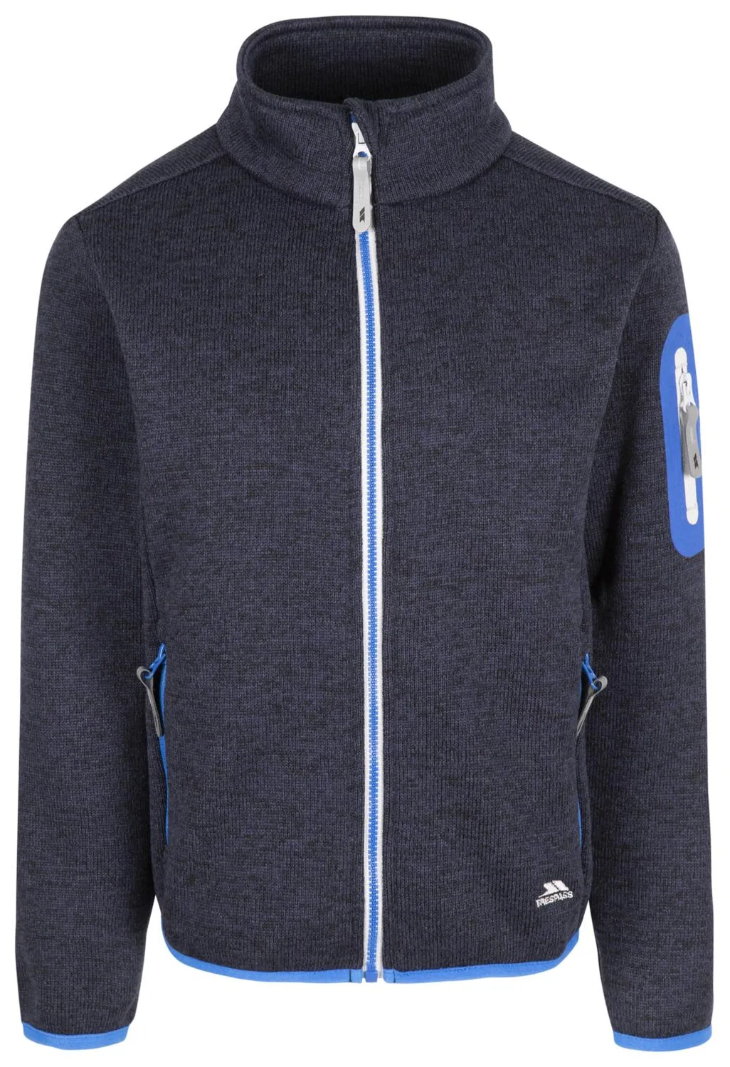 Детское худи с принтом Whisk Trespass, Blau Hellcyan