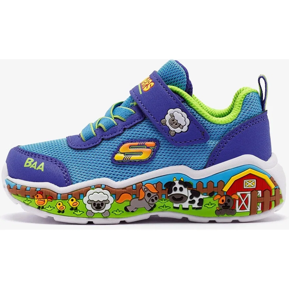 Детские кроссовки для мальчиков с принтом Play Scene Skechers