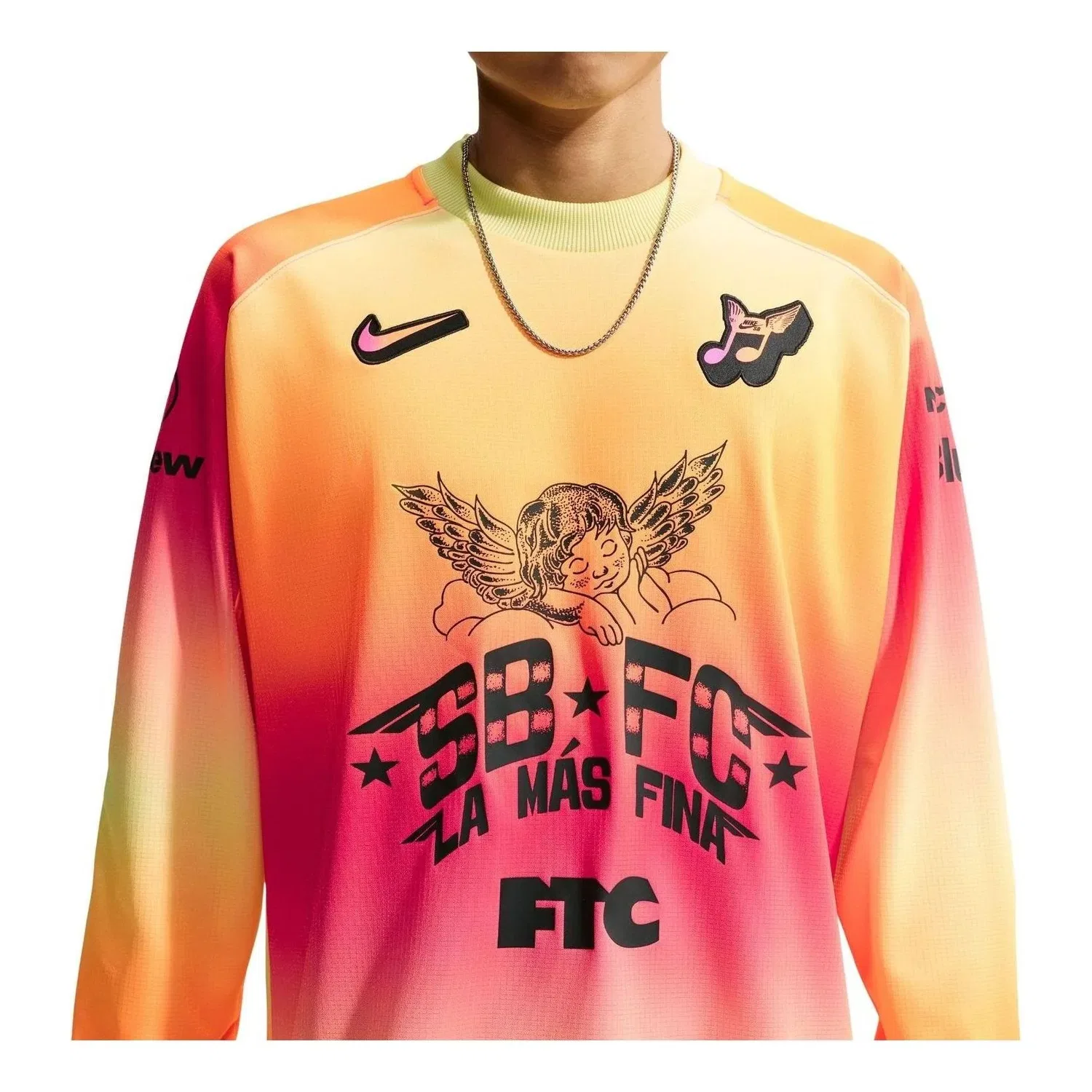 Мужская футболка Nike SB скейтбординг Hyper Pink, розовый