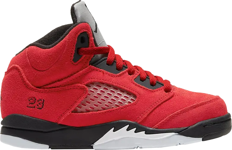 

Кроссовки Air Jordan 5 Retro PS Raging Bull 2021, красный