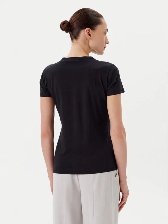 Футболка slim fit C_Elogo_20 Boss, черный — фото 3