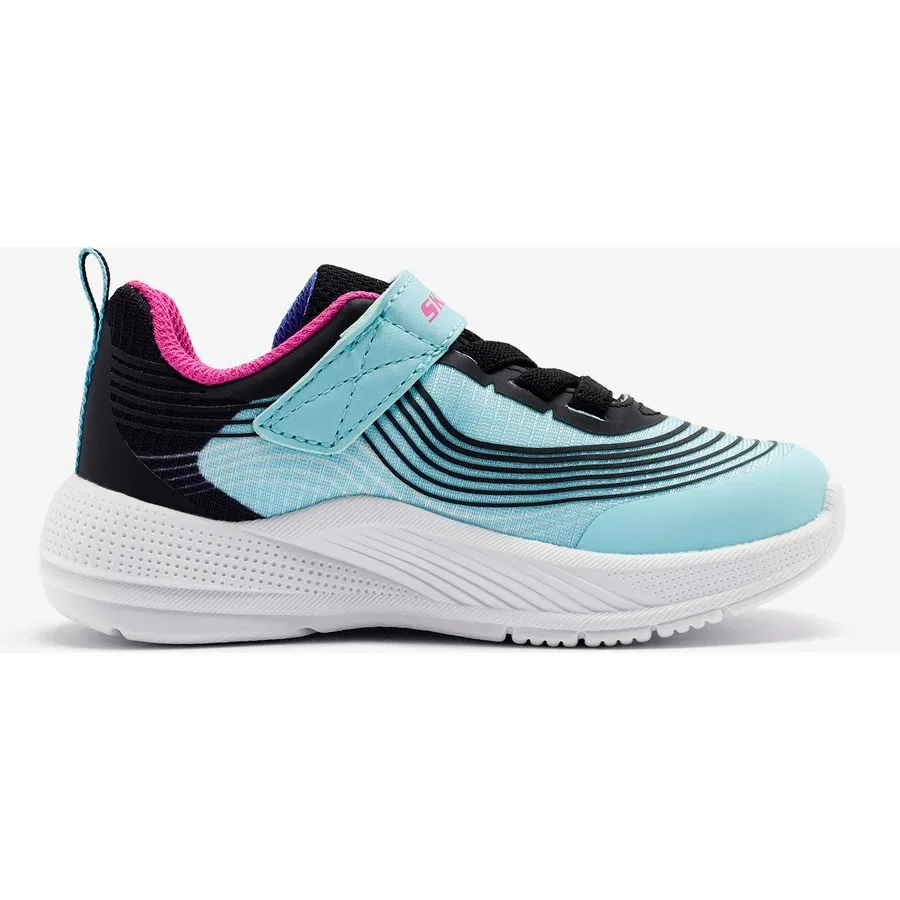 Детские спортивные кроссовки с амортизацией Microspec Advance Skechers, Синий — фото 2