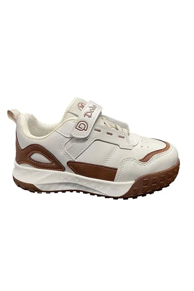 Детские повседневные туфли для мальчиков с застежкой-липучкой Desimod, Brown-Cream