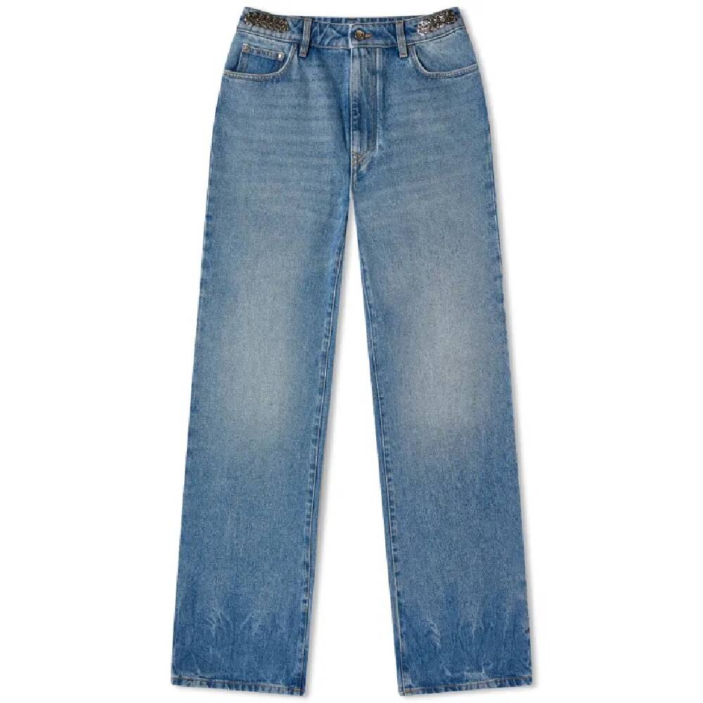 

Джинсы Paco Rabanne Denim Chainmail, синий