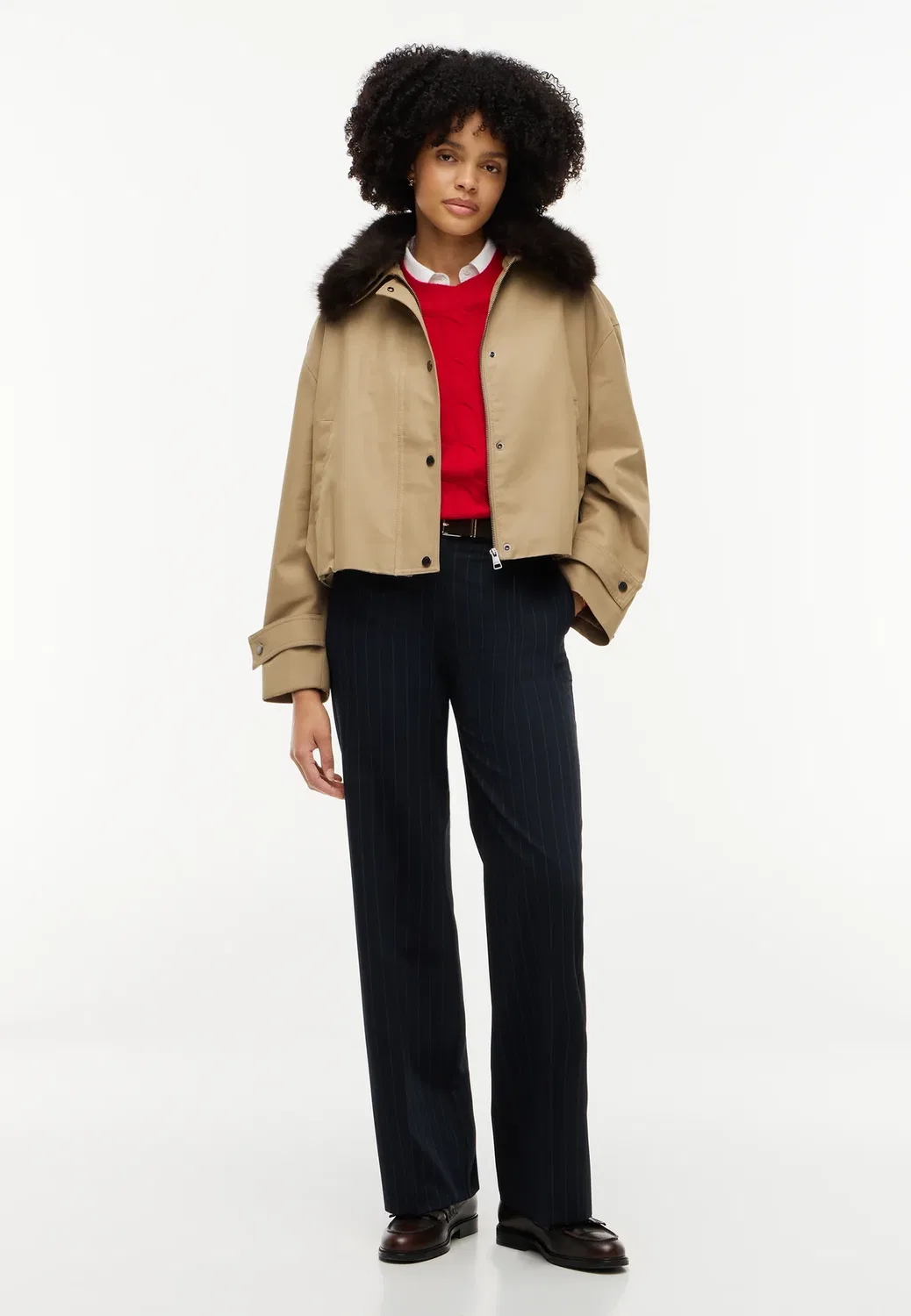 Зимняя куртка Tommy Hilfiger, Camel — фото 2
