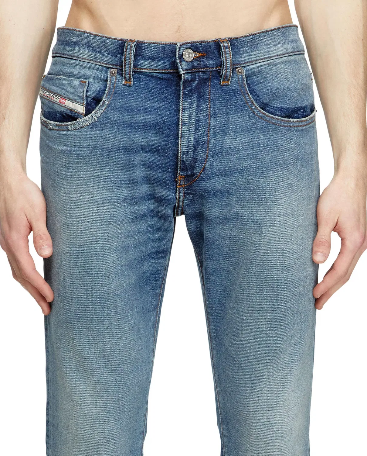 Мужские джинсы slim Vaquero Diesel, Azul Denim — фото 3