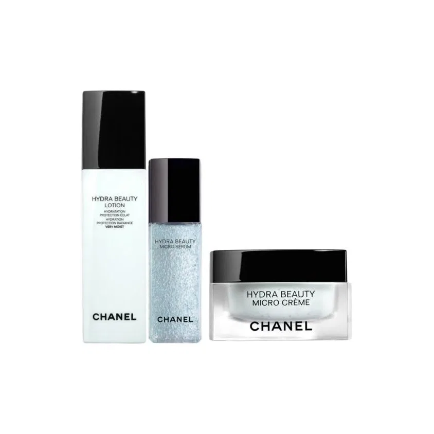Женский набор средств по уходу за кожей с камелией, CHANEL, 150 мл + 30 мл + 50 г