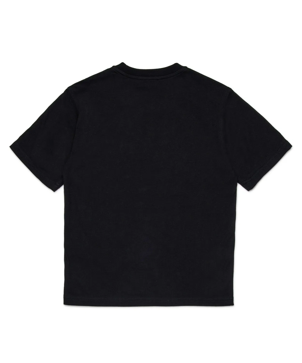 Детская футболка с коротким рукавом и принтом DIESEL KIDS, Black — фото 2