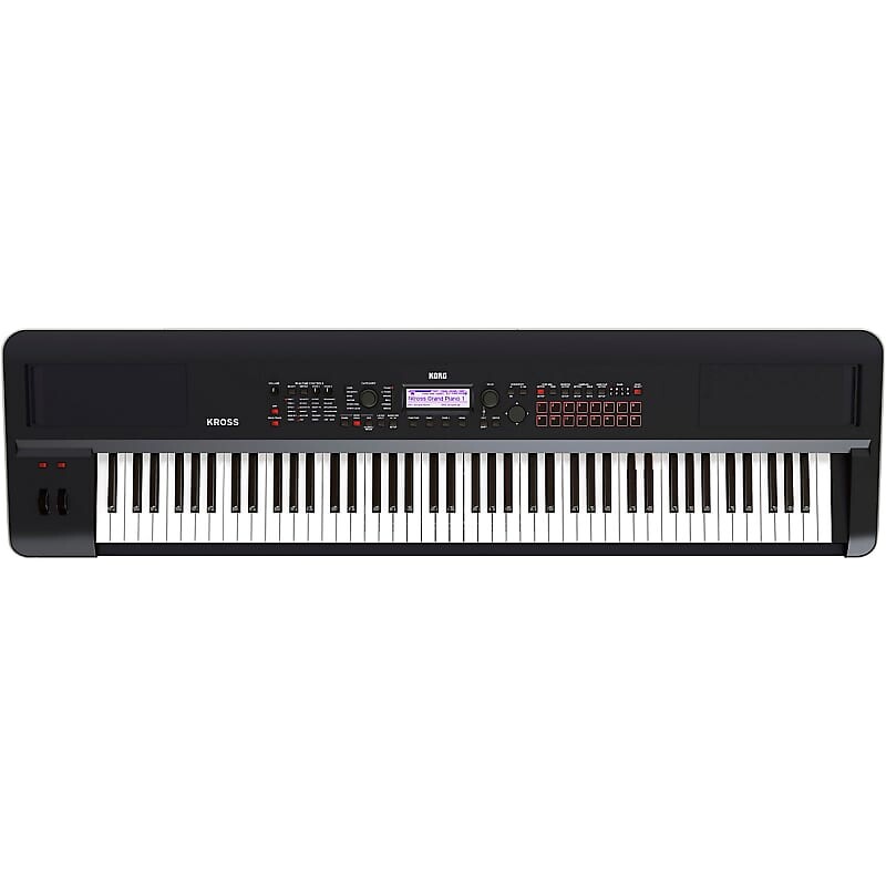 

Korg KROSS 2 88 MB Black 88-Key Synthesizer Workstation Keyboard New //ARMENS// KROSS 2 88 MB 88-Key Synthesizer Workstation