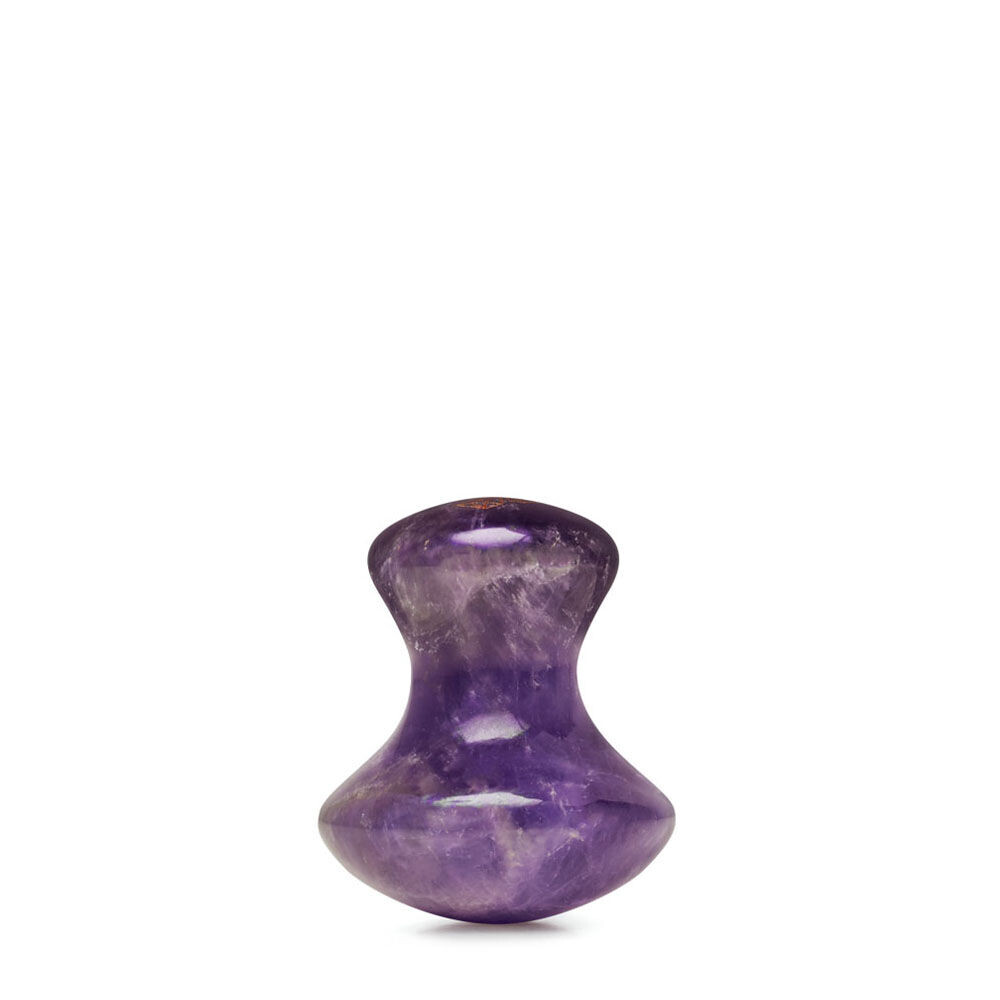 

Crystallove Gua Sha аметистовый массажный гриб для лица, 1 шт.