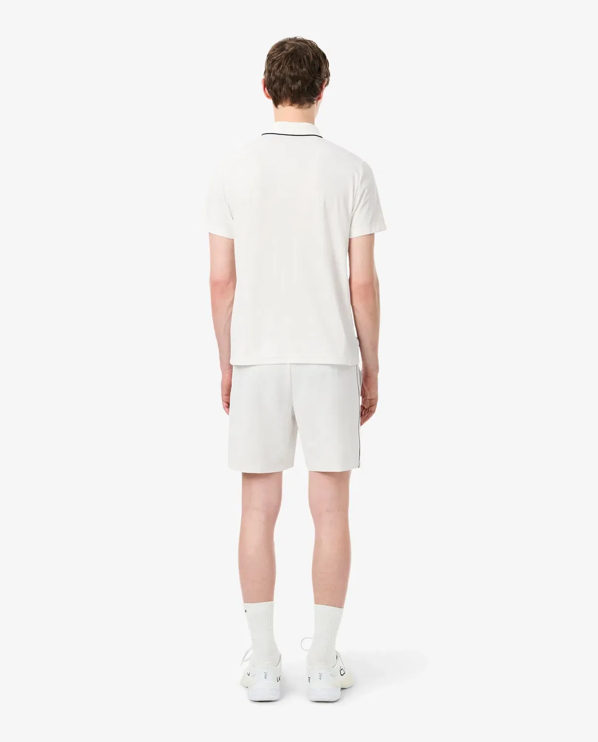 Мужские шорты с принтом Lacoste, Blanco — фото 2