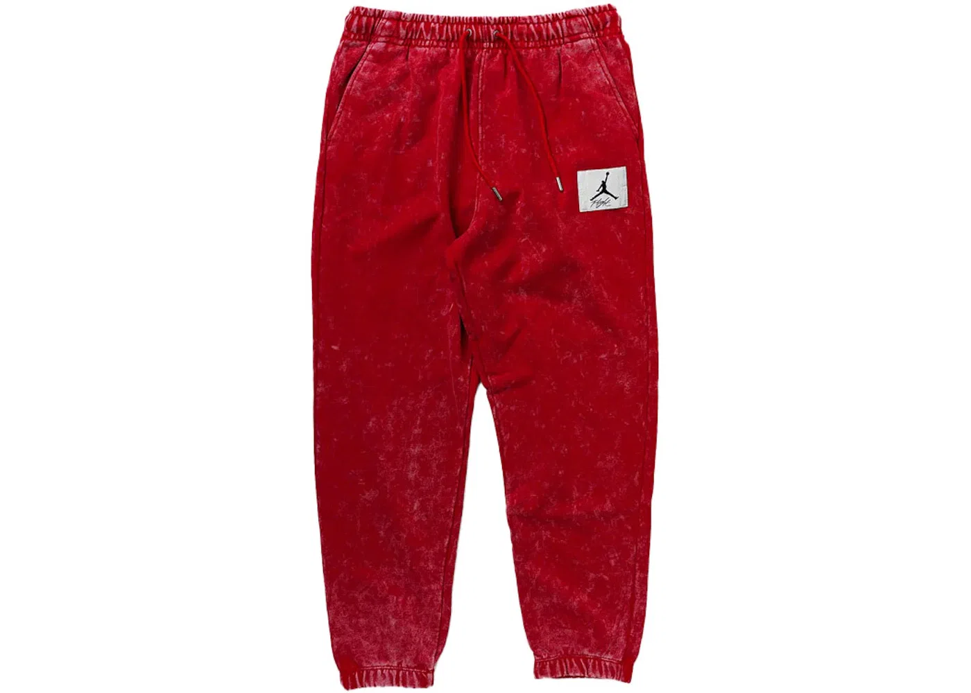 Мужские спортивные штаны из футера с принтом Nike Air Jordan Washed Fleece Essential Statement Sweatpants Nike, Red