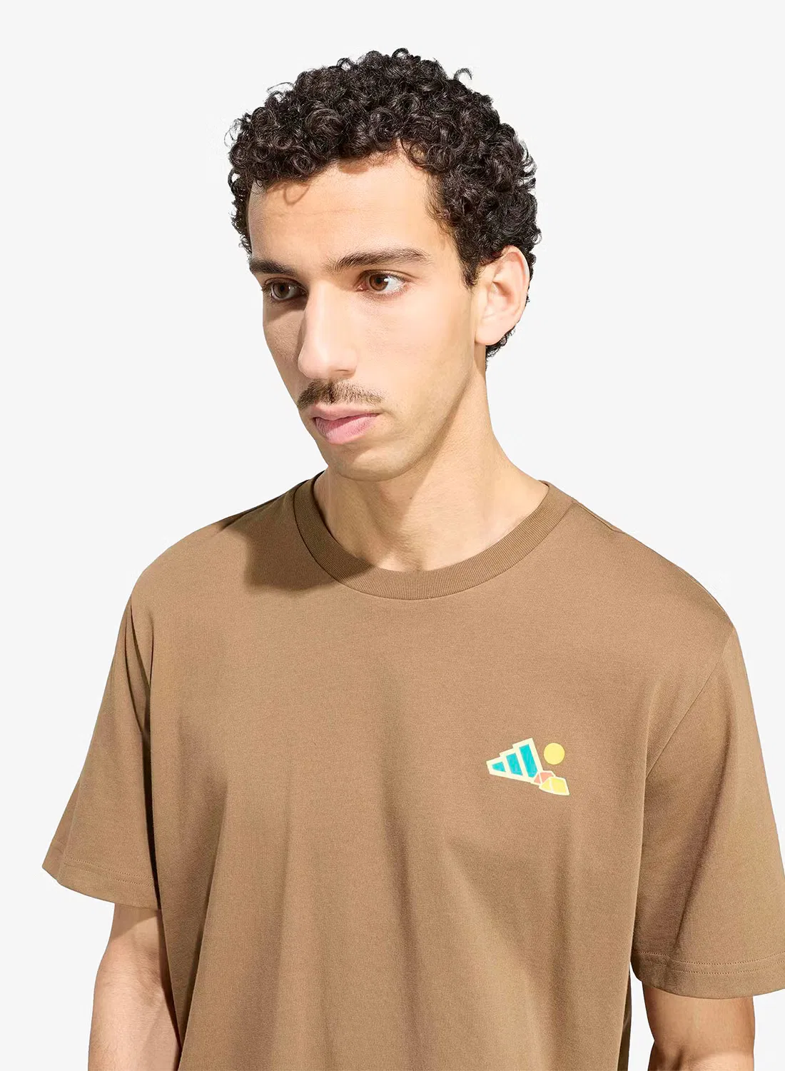 Футболка с принтом Terrex Camper Graphic Adidas, зеленый — фото 3