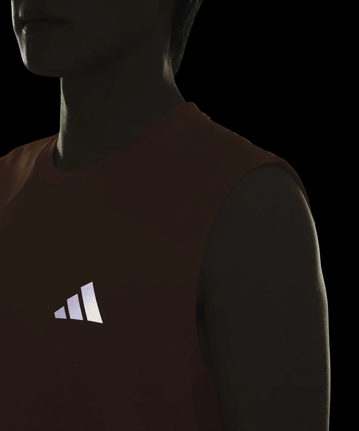 Мужская майка без рукавов Tech Essentials Cool Touch Stealth Sleeveless T-Shirt Adidas, Orange — фото 3