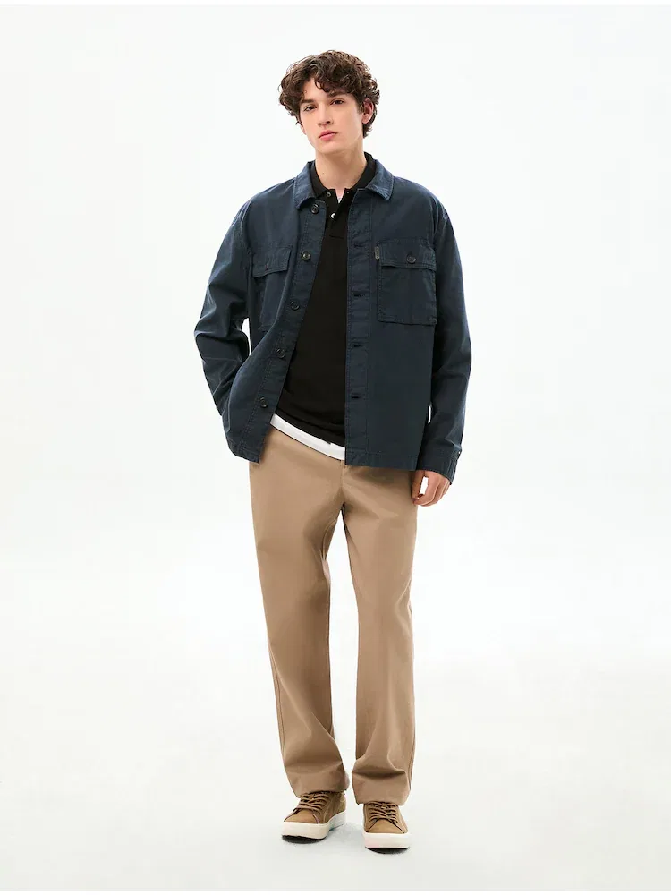 Куртка Utility Shirt Jacket TOMMY HILFIGER, Navy — фото 2