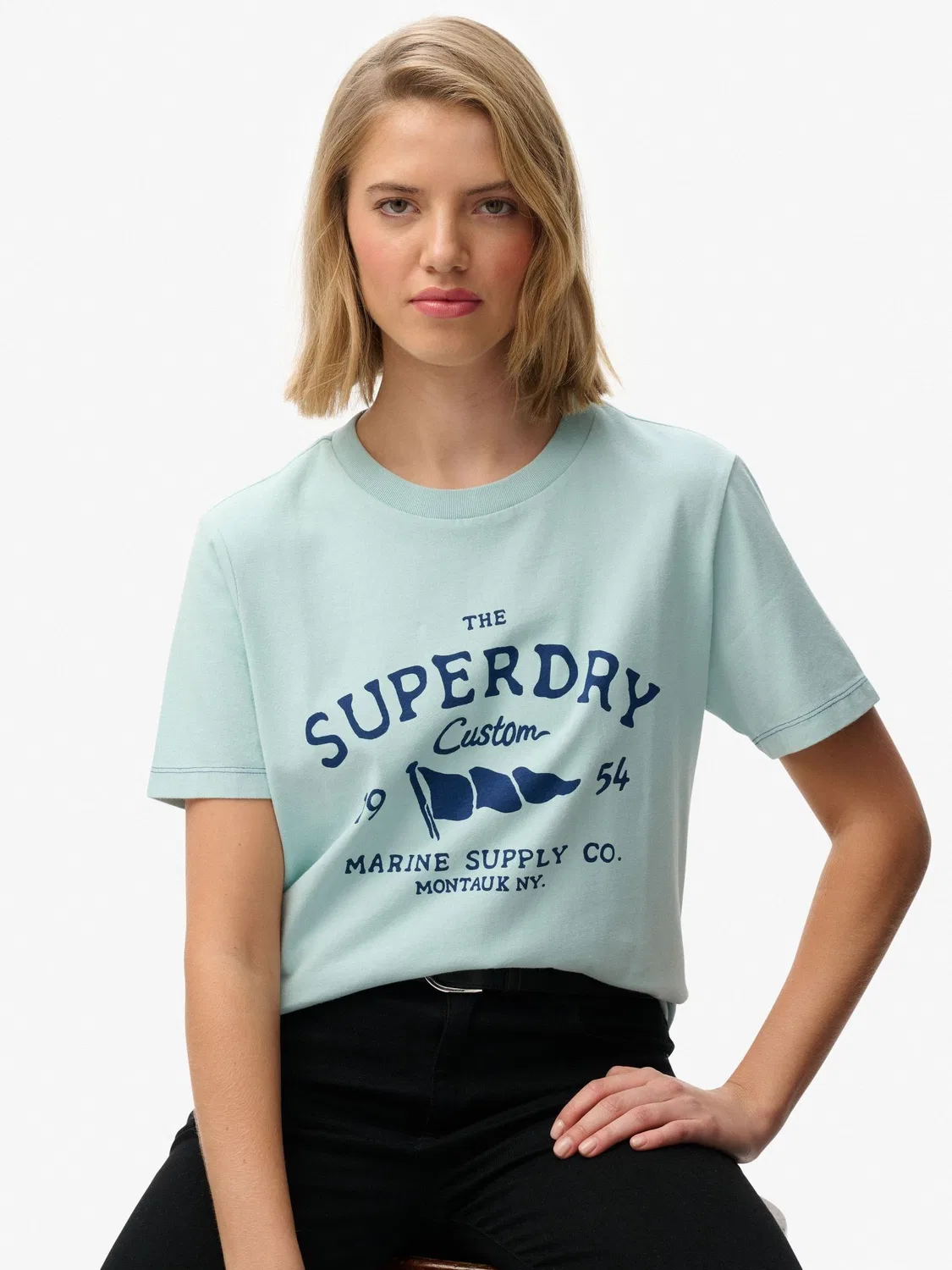 Футболка Heritage Hamptons Superdry, синий