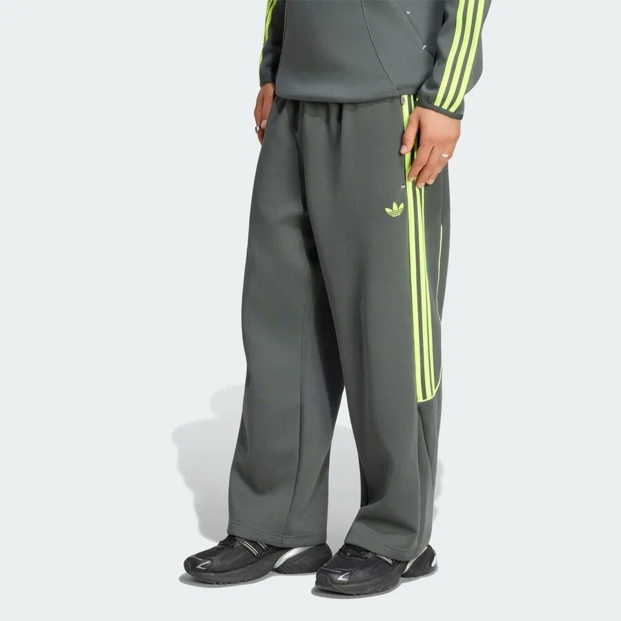 Свободные брюки Teamgeist 26 цвета лайм, темно-зеленый ADIDAS ORIGINALS — фото 2