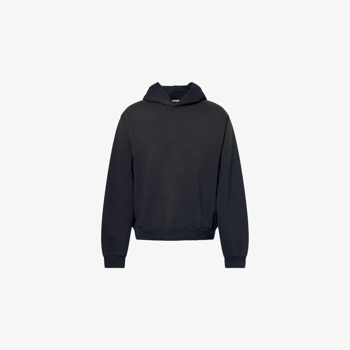 Хлопковая толстовка с логотипом Franziska 1996 Acne Studios, черный