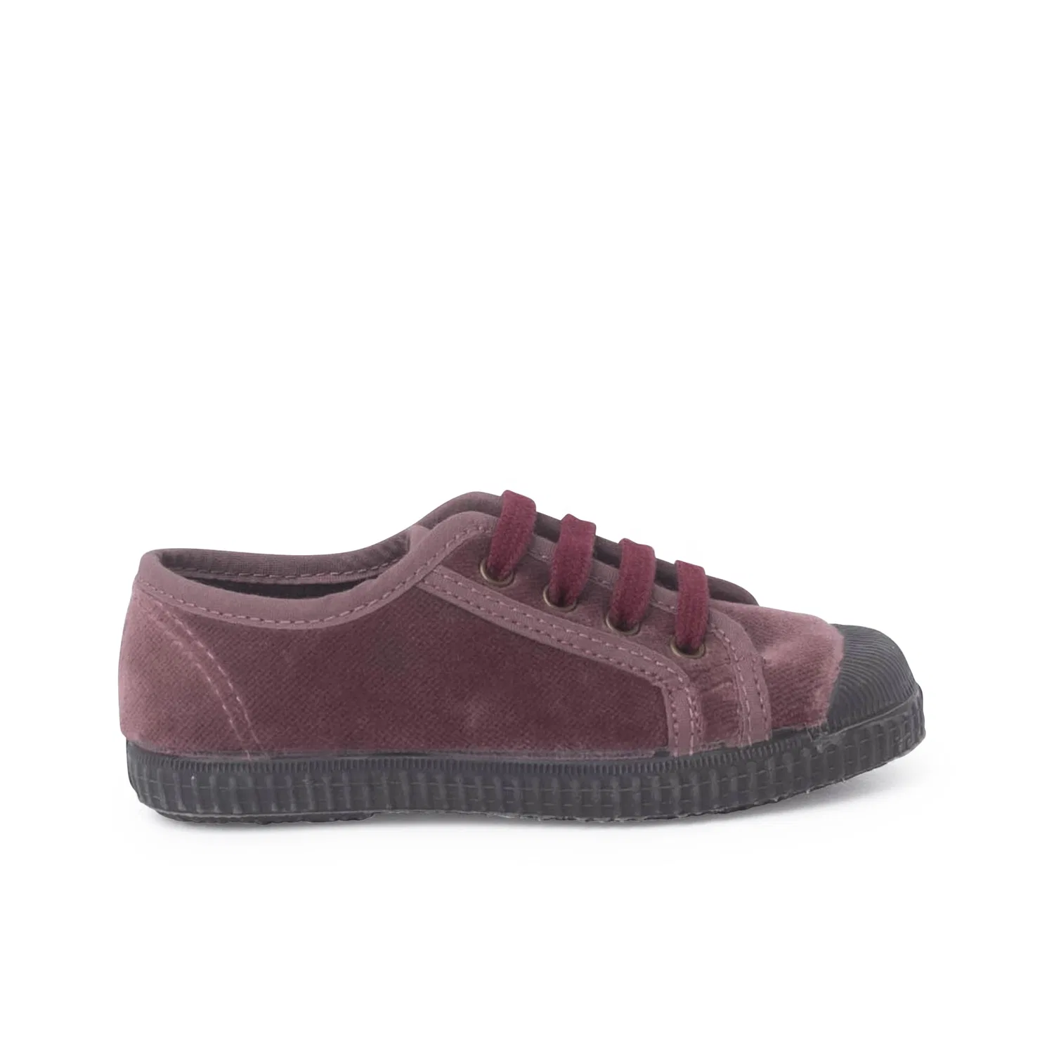 Детские туфли из велюра с принтом Pisamonas Velvet Shoes With Laces, Pink