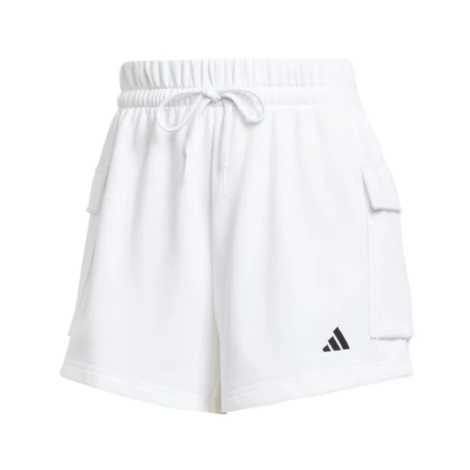 Женские шорты повседневные ESSENTIALS, Adidas, Белый